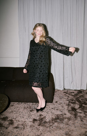 Kaffe Curve Gracie Dress in Black 