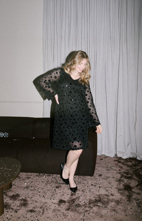 Kaffe Curve Gracie Dress in Black 