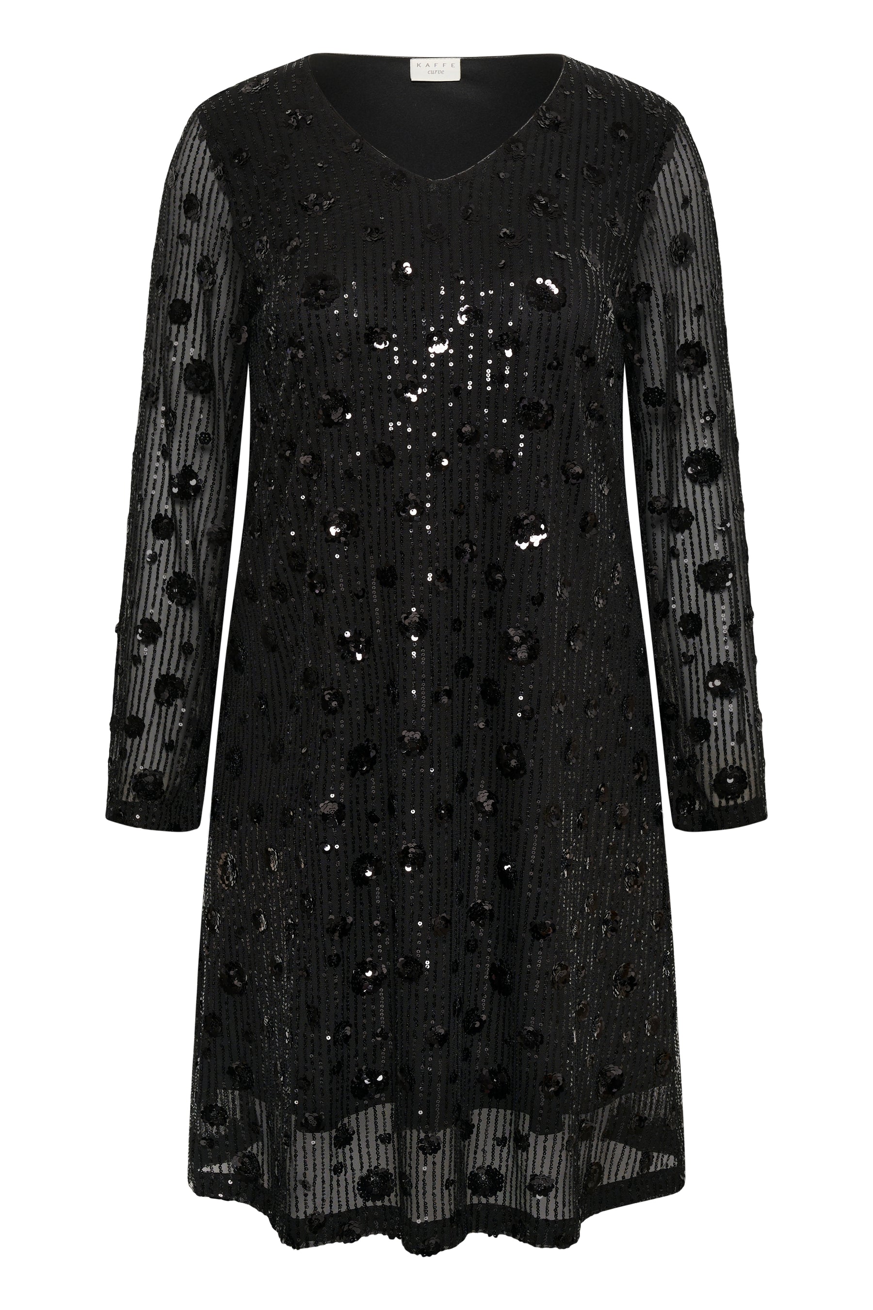 Kaffe Curve Gracie Dress in Black 