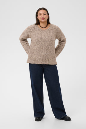 Kaffe Curve Hailey Jeans in Dark Denim 