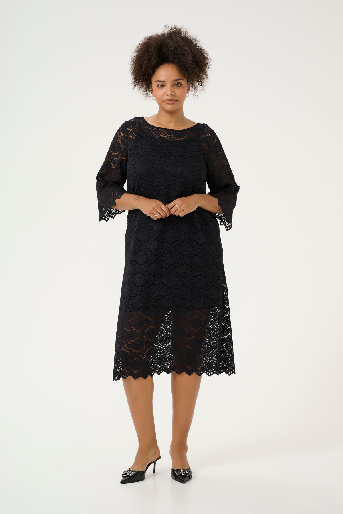 Kaffe Curve Jaida Lace Dress