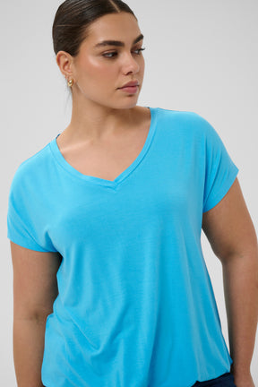 Kaffe Curve Jena T-Shirt in Aquarius 