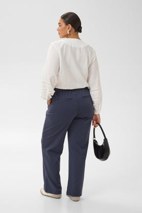 Kaffe Curve Jenna Trouser in Graphite 