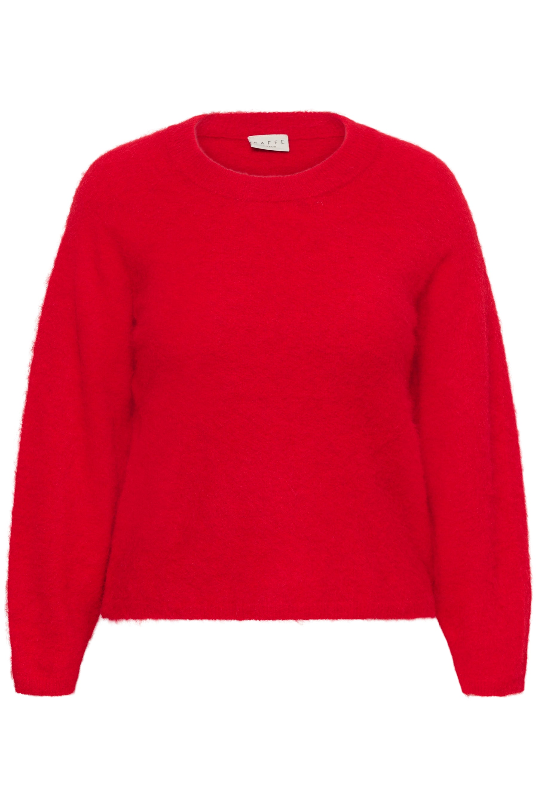 Kaffe Curve Jordi Jumper in Crimson 