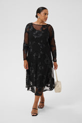 Kaffe Curve Juliana Dress in Black 