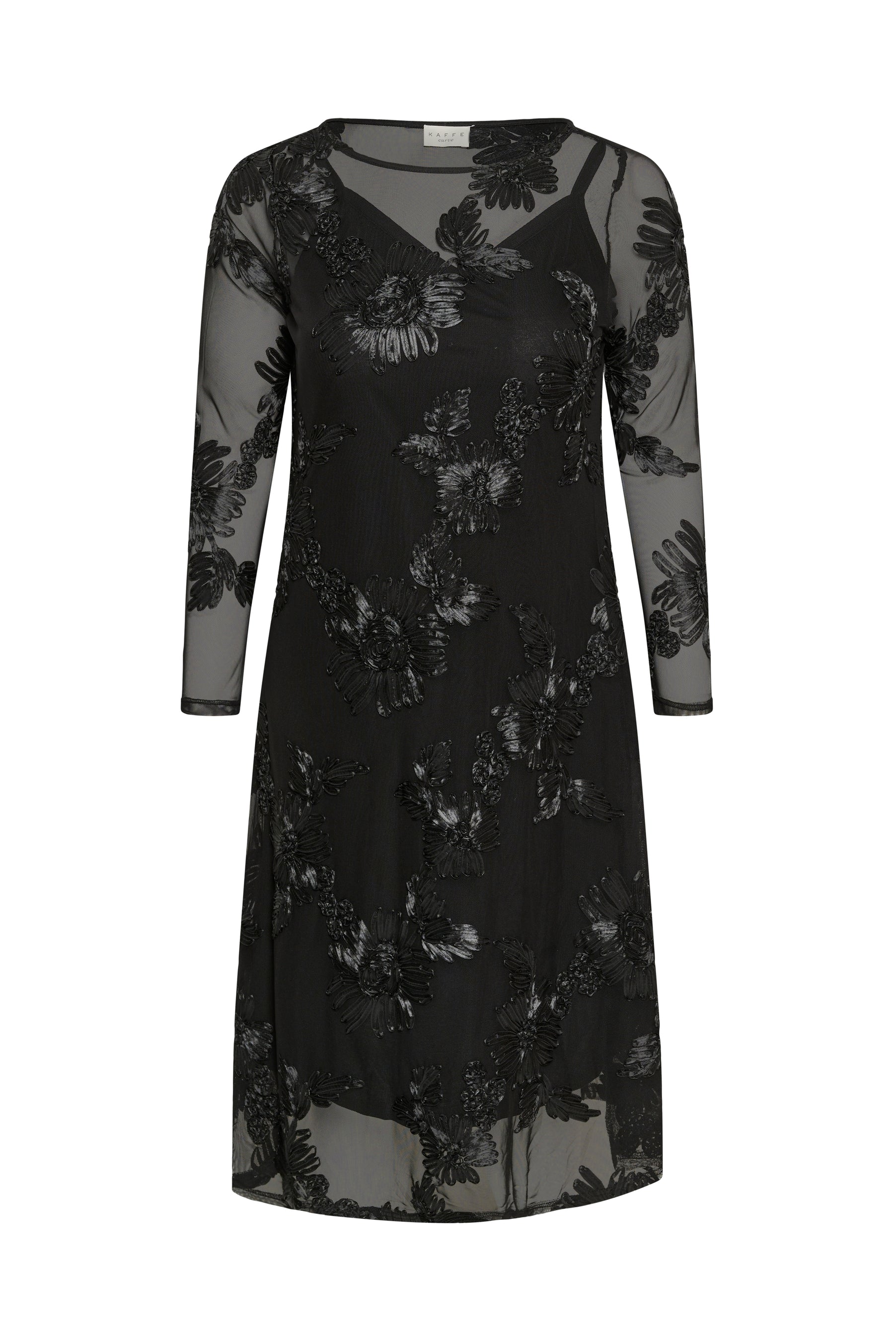 Kaffe Curve Juliana Dress in Black 