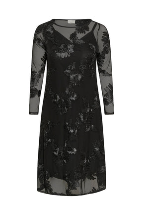 Kaffe Curve Juliana Dress in Black 