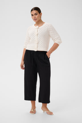 Kaffe Curve Kathrina Cardigan in White 