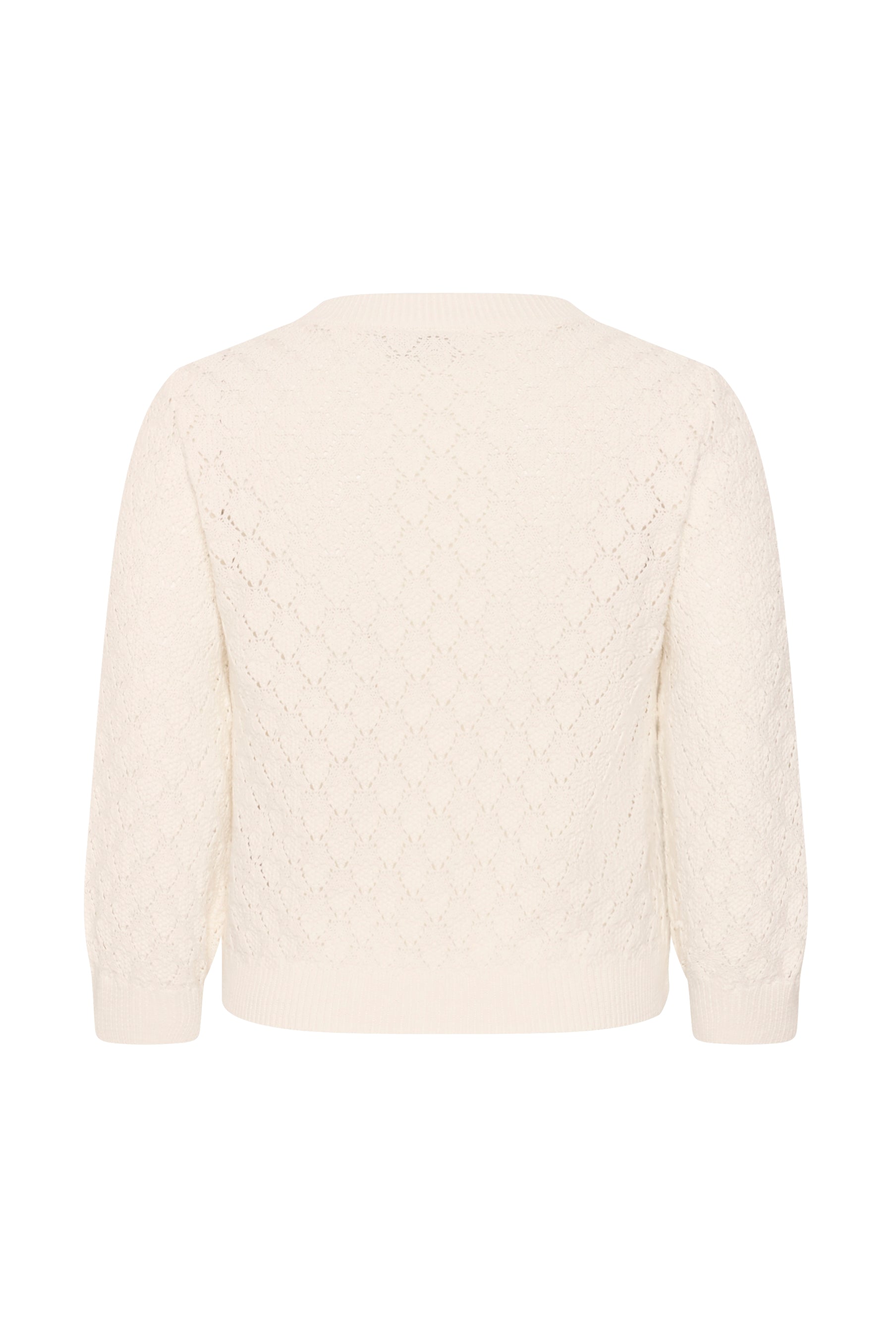 Kaffe Curve Kathrina Cardigan in White 