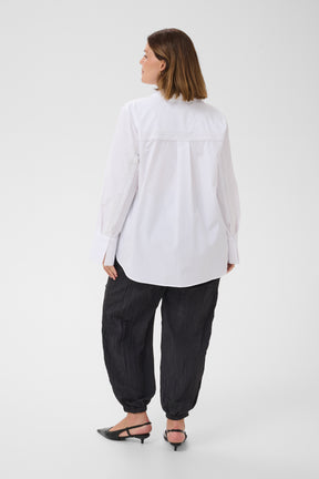 Kaffe Curve Kika Shirt in White 