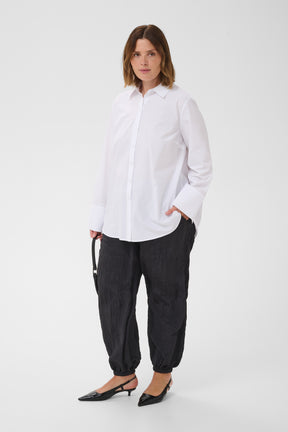Kaffe Curve Kika Shirt in White 