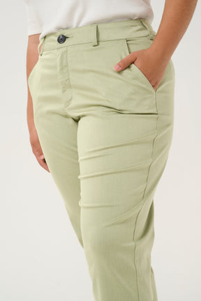 Kaffe Curve Leana Chino in Green