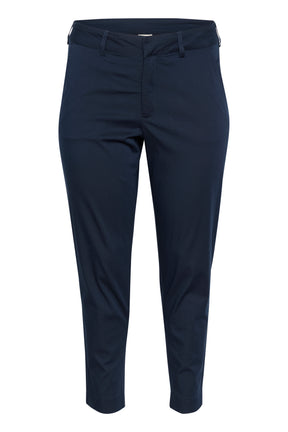 Kaffe Curve Leana Chino in Navy