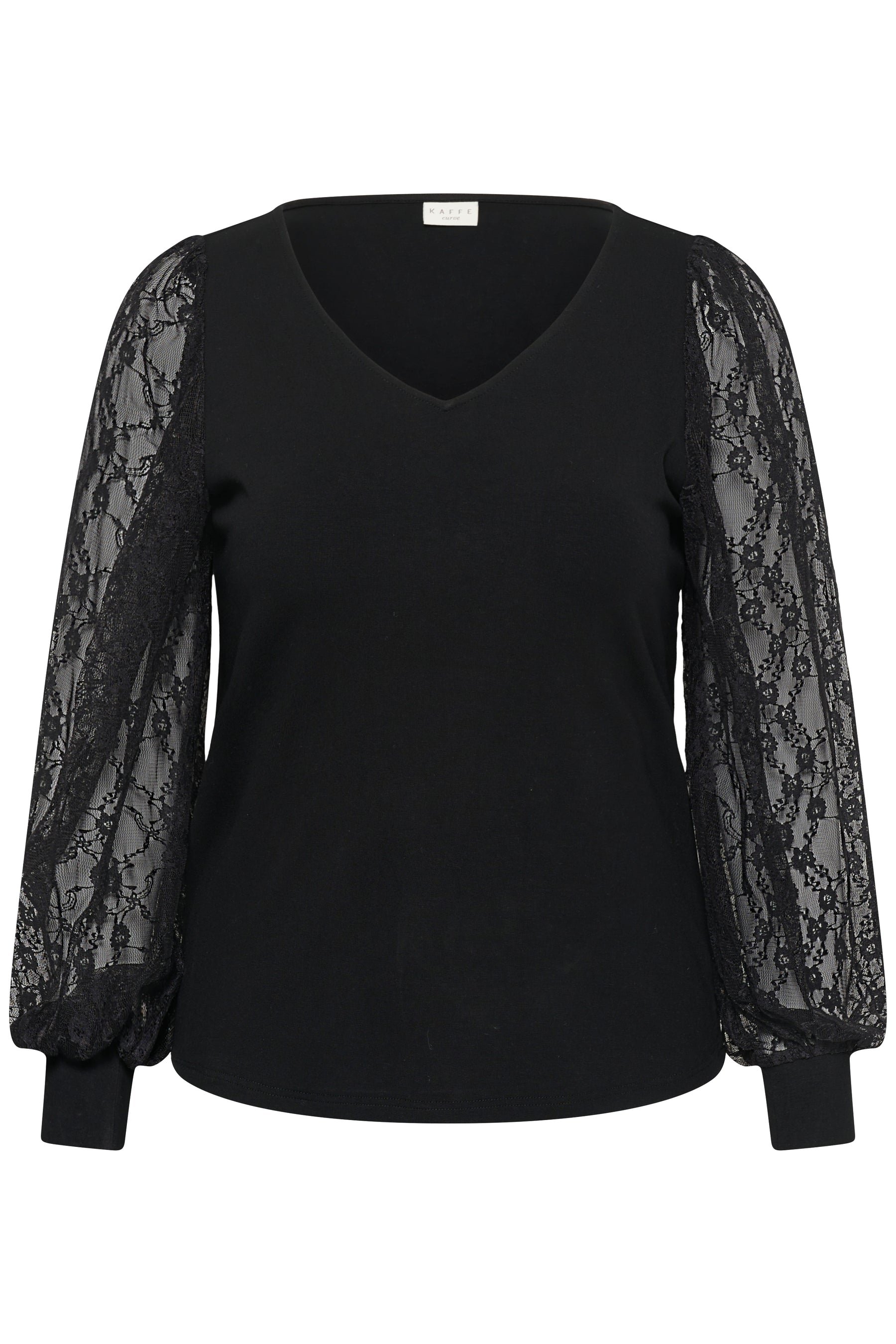 Kaffe Curve Leona Blouse in Black 