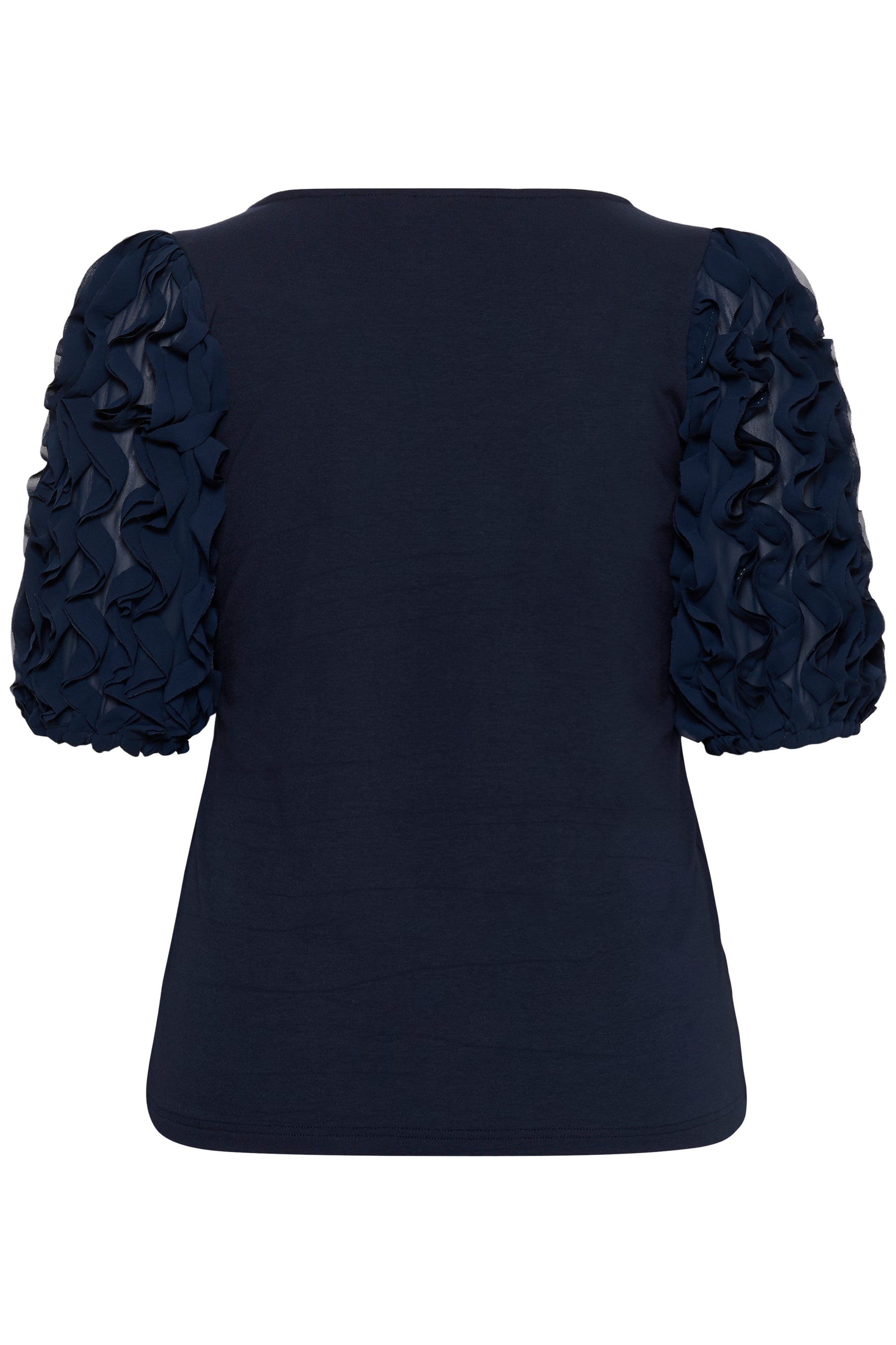 Kaffe Curve Linda T-Shirt in Navy 