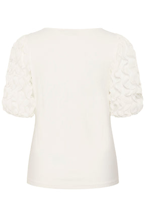 Kaffe Curve Linda T-Shirt in White 