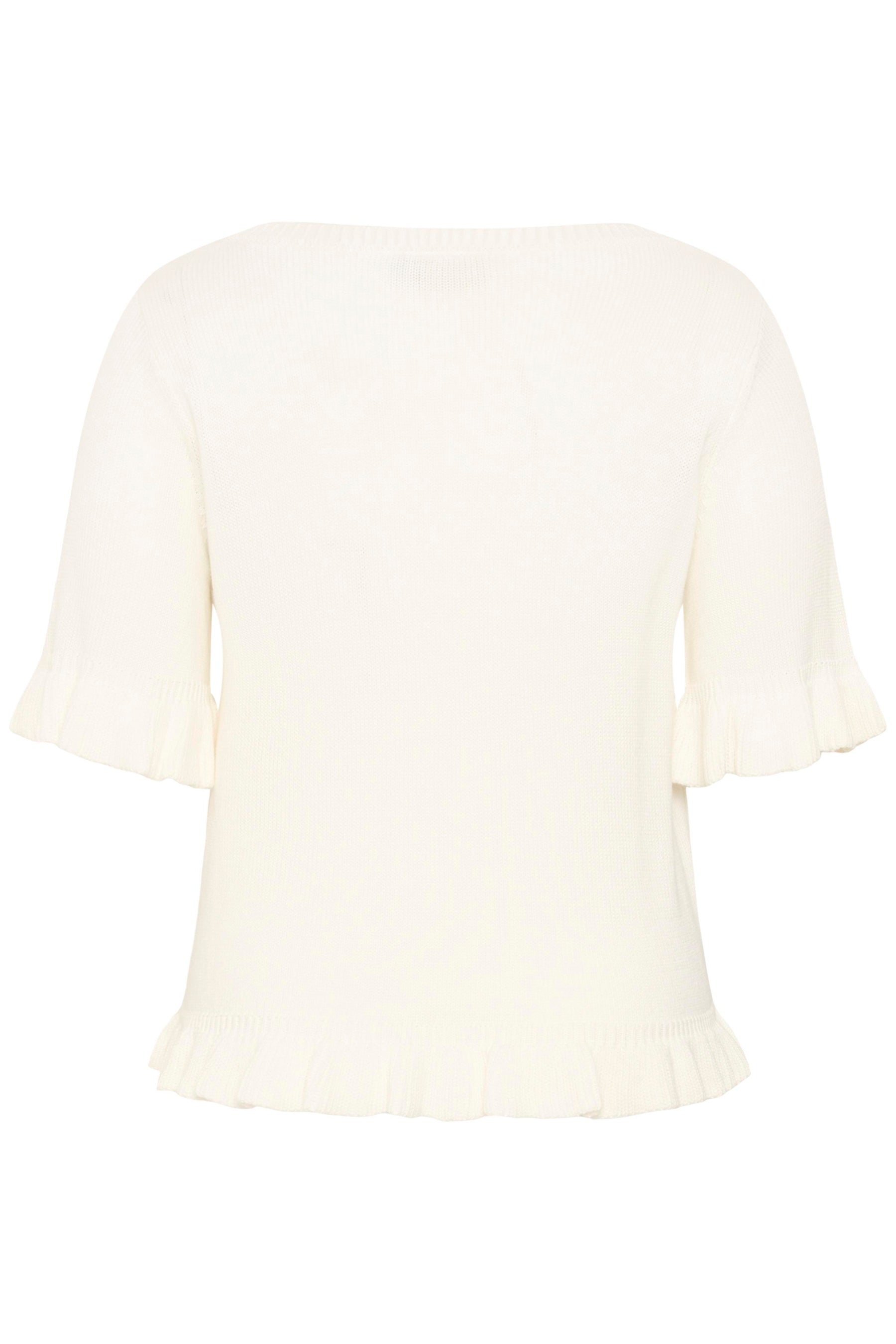 Kaffe Curve Lindsy Top in White 