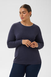 Kaffe Curve Lizzy Jumper in Graphite 