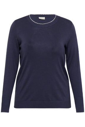 Kaffe Curve Lizzy Jumper in Graphite 