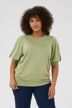 Kaffe Curve Loni Knit in Green