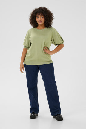 Kaffe Curve Loni Knit in Green