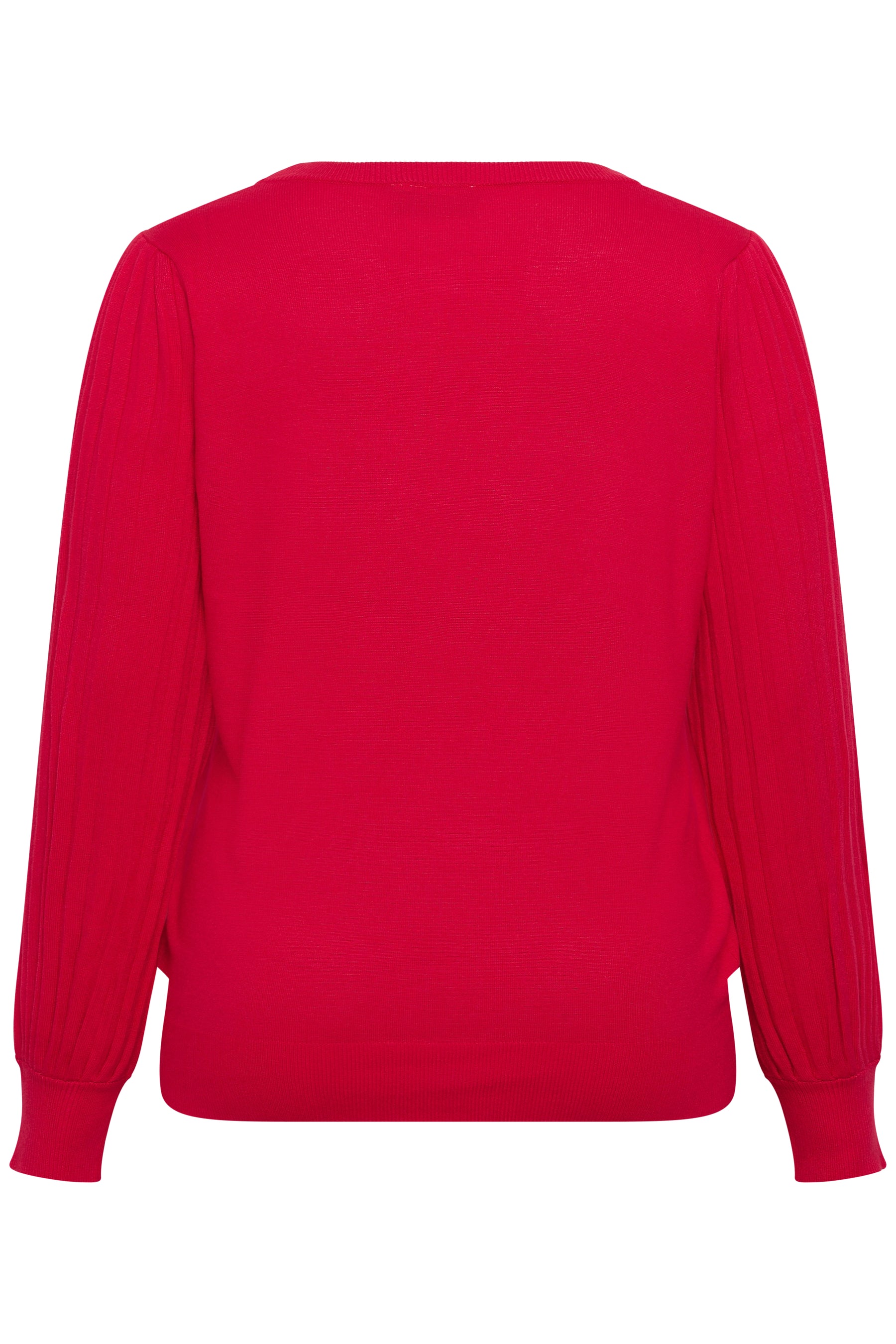 Kaffe Curve Loni L/S Jumper in Crimson 