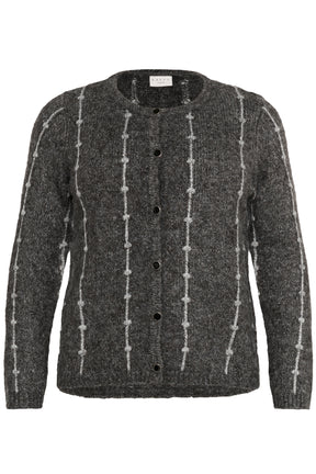 Kaffe Curve Lorenna Cardigan in Grey
