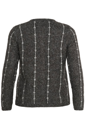 Kaffe Curve Lorenna Cardigan in Grey