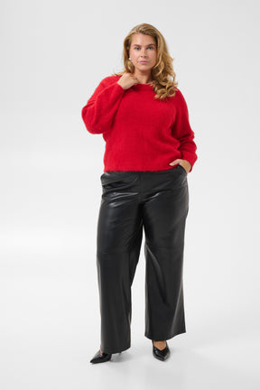 Kaffe Curve Lorinda Trousers in Black 