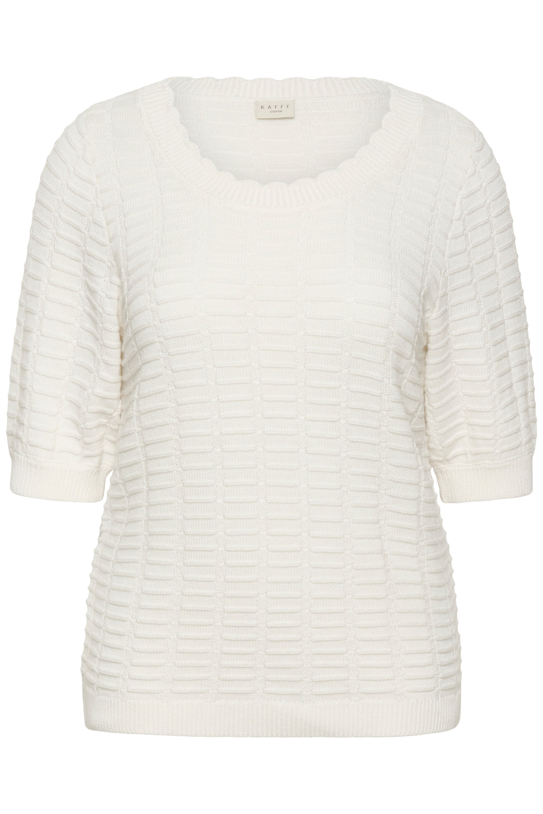 Kaffe Curve Lotia Jumper in White 
