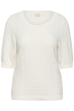 Kaffe Curve Lotia Jumper in White 