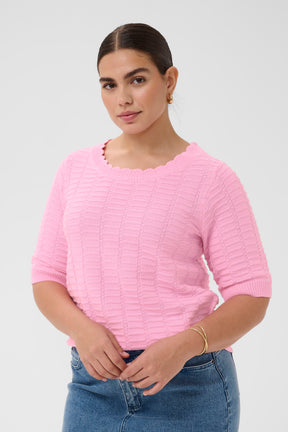 Kaffe Curve Lotia Top in Pink 