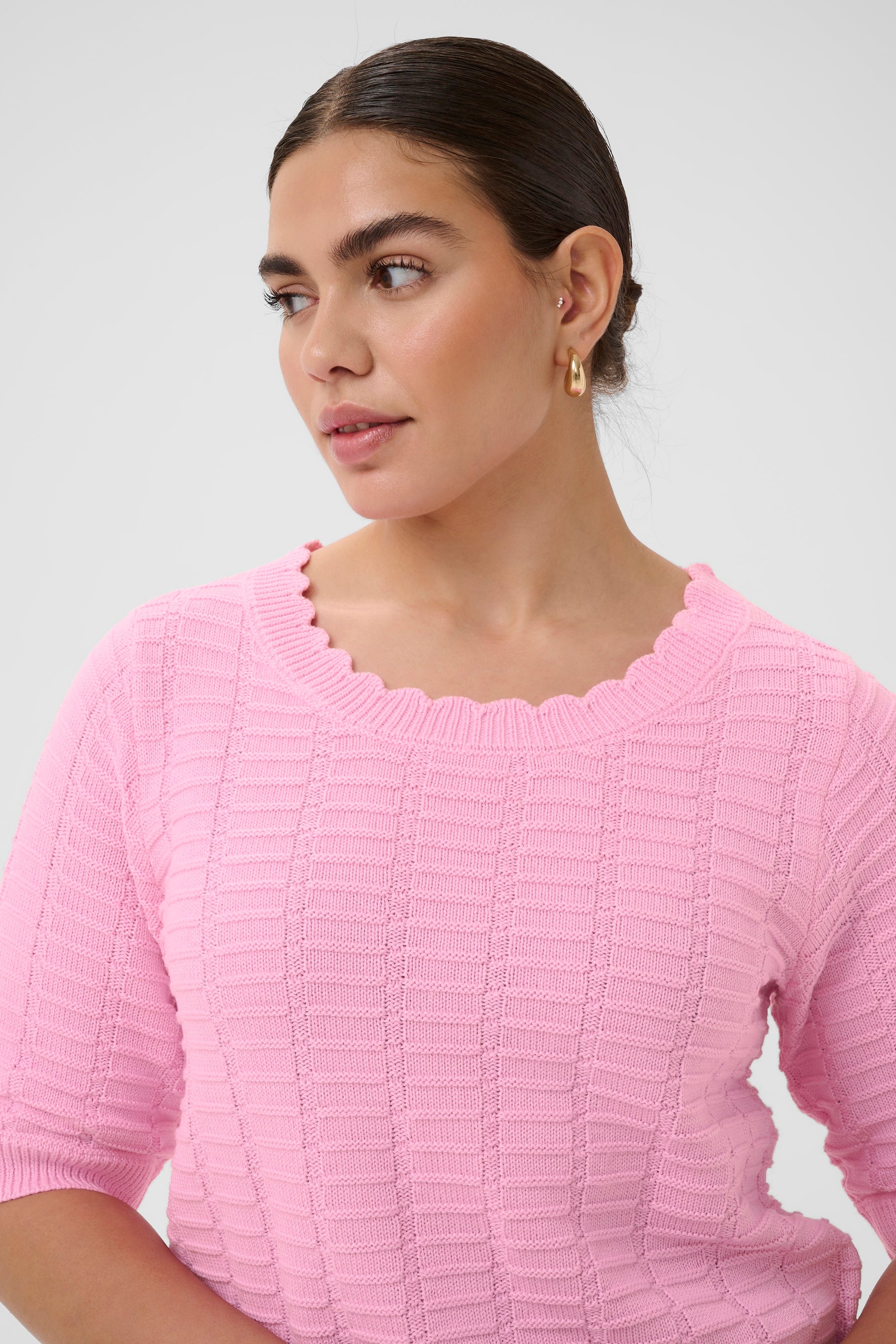 Kaffe Curve Lotia Top in Pink 