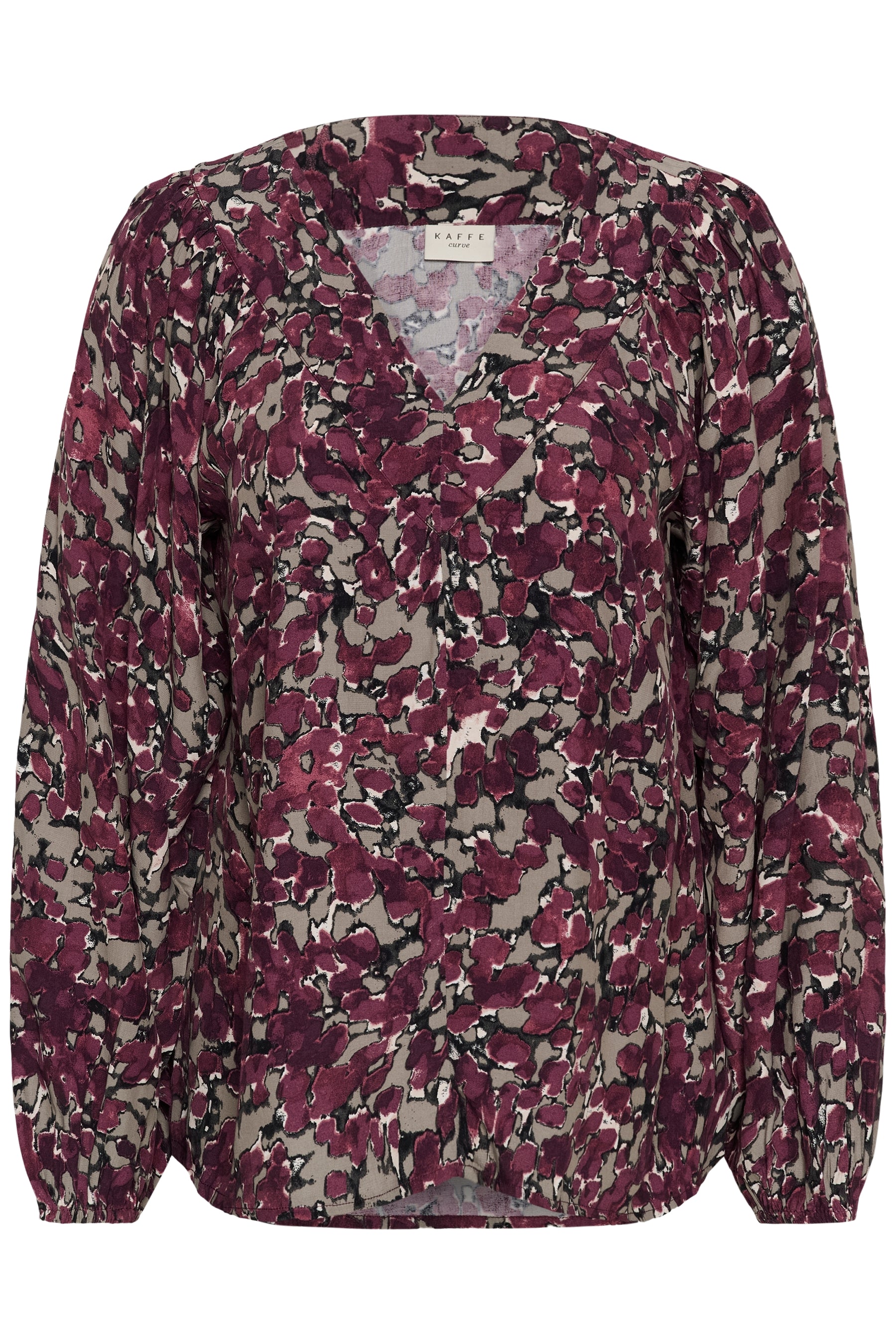 Kaffe Curve Maggie Blouse in Fudge 