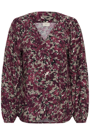 Kaffe Curve Maggie Blouse in Fudge 