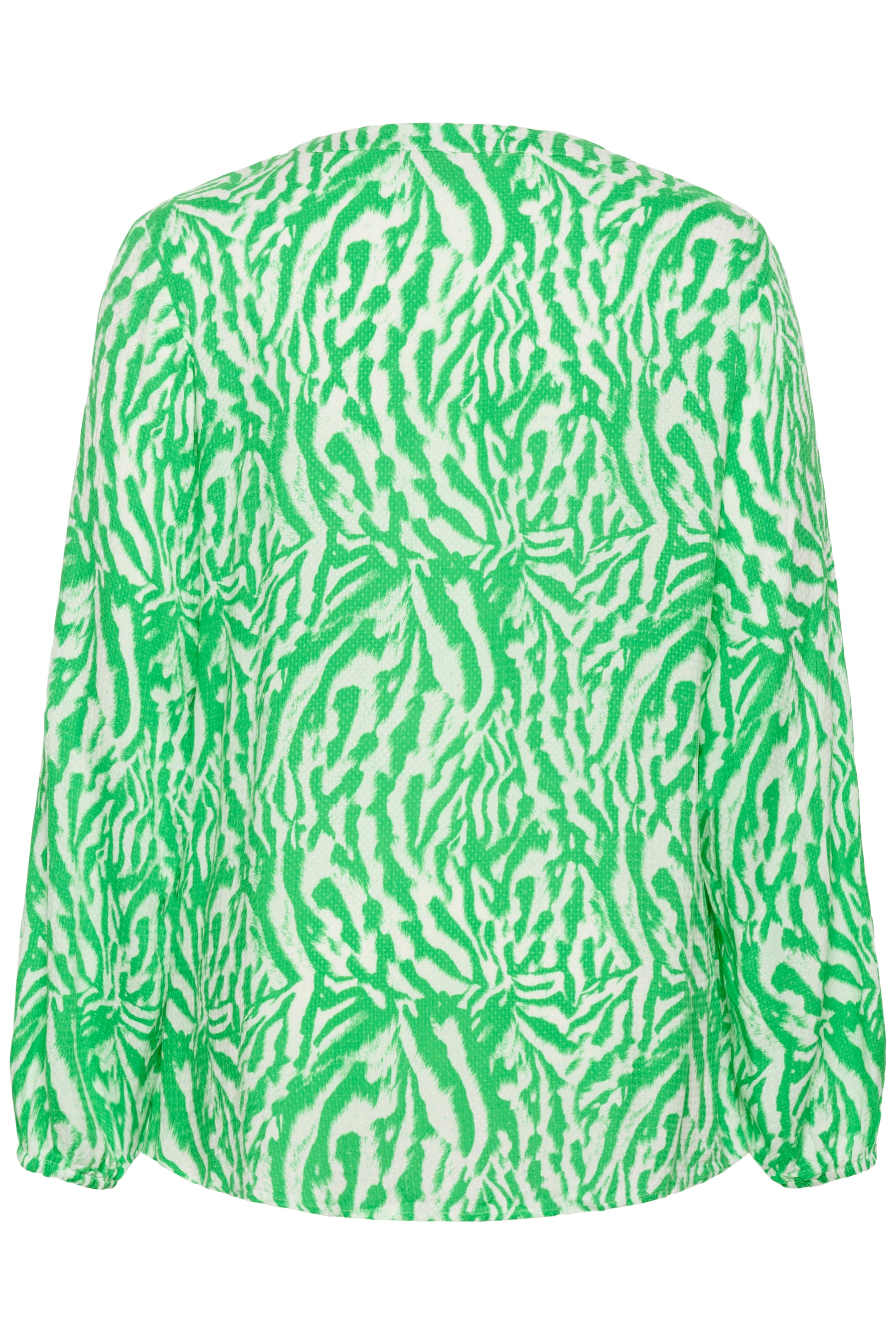 Kaffe Curve Mahlena Blouse in Green 