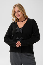Kaffe Curve Mai Cardigan in Black 