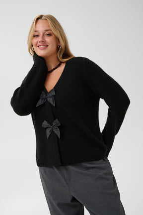 Kaffe Curve Mai Cardigan in Black 