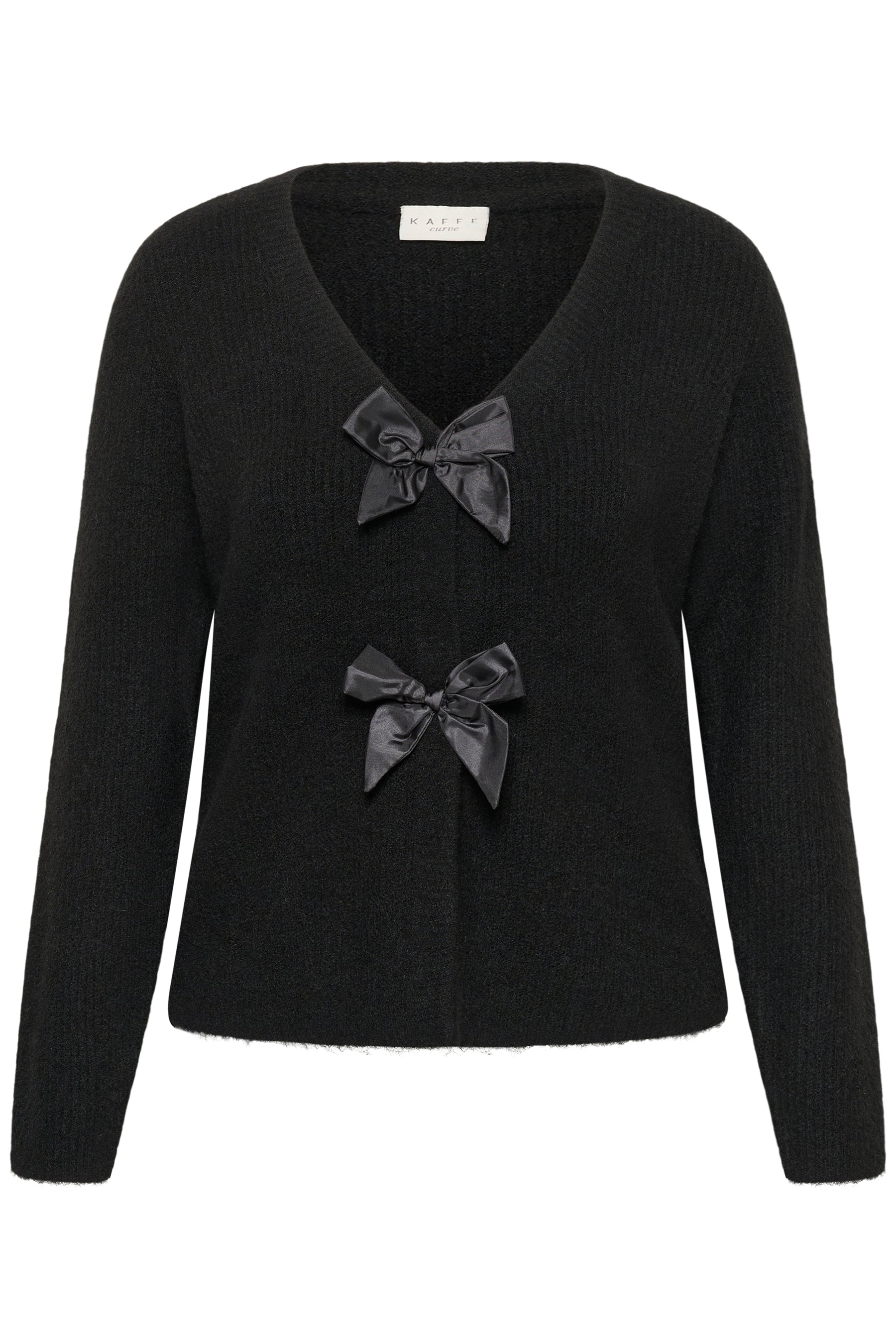Kaffe Curve Mai Cardigan in Black 