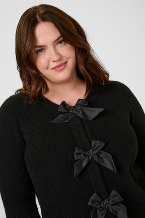 Kaffe Curve Maia Cardigan in Black