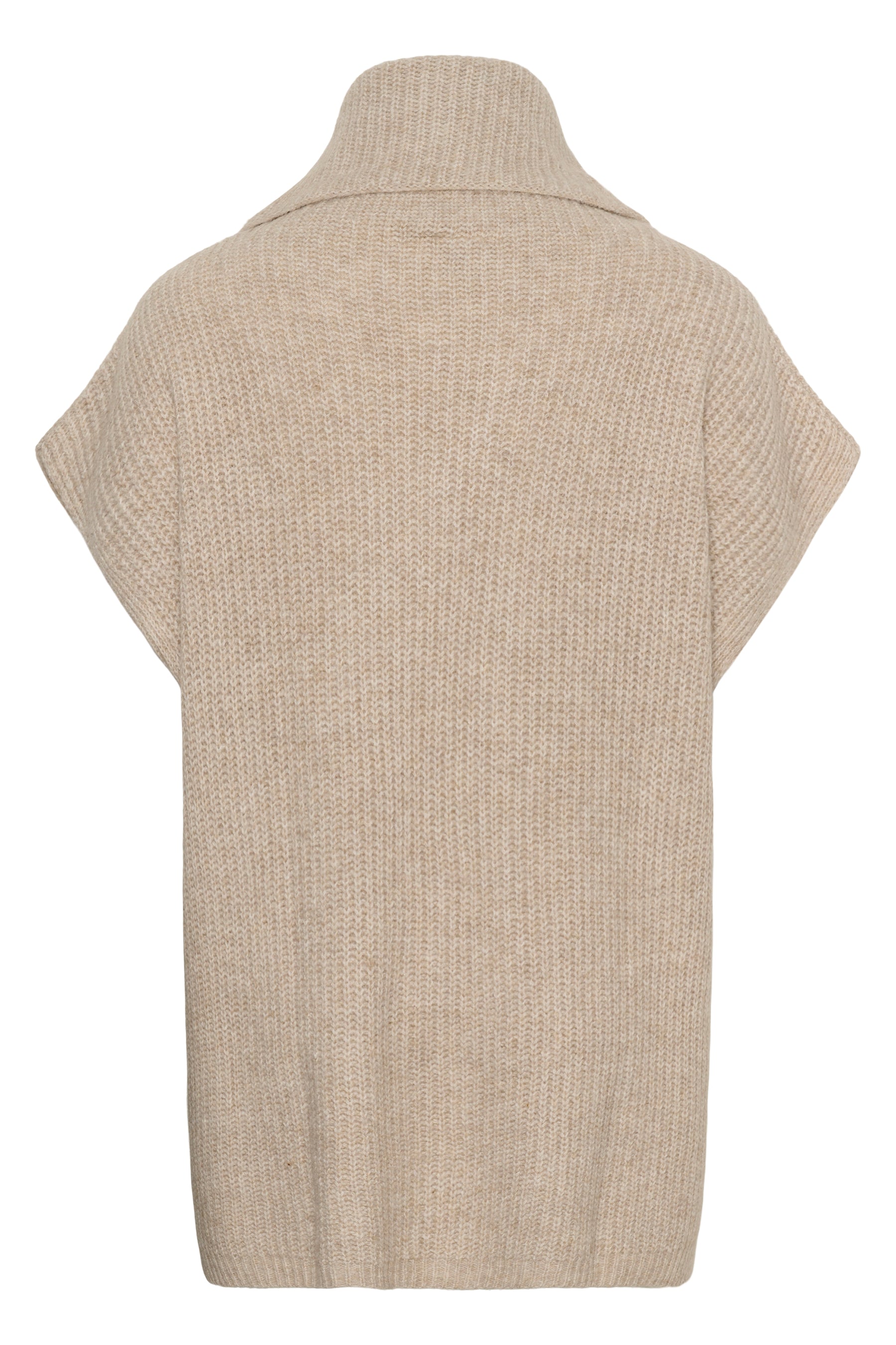 Kaffe Curve Mala Poncho in Beige 