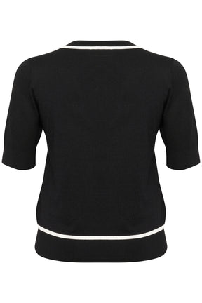 Kaffe Curve Mallie Cardigan in Black