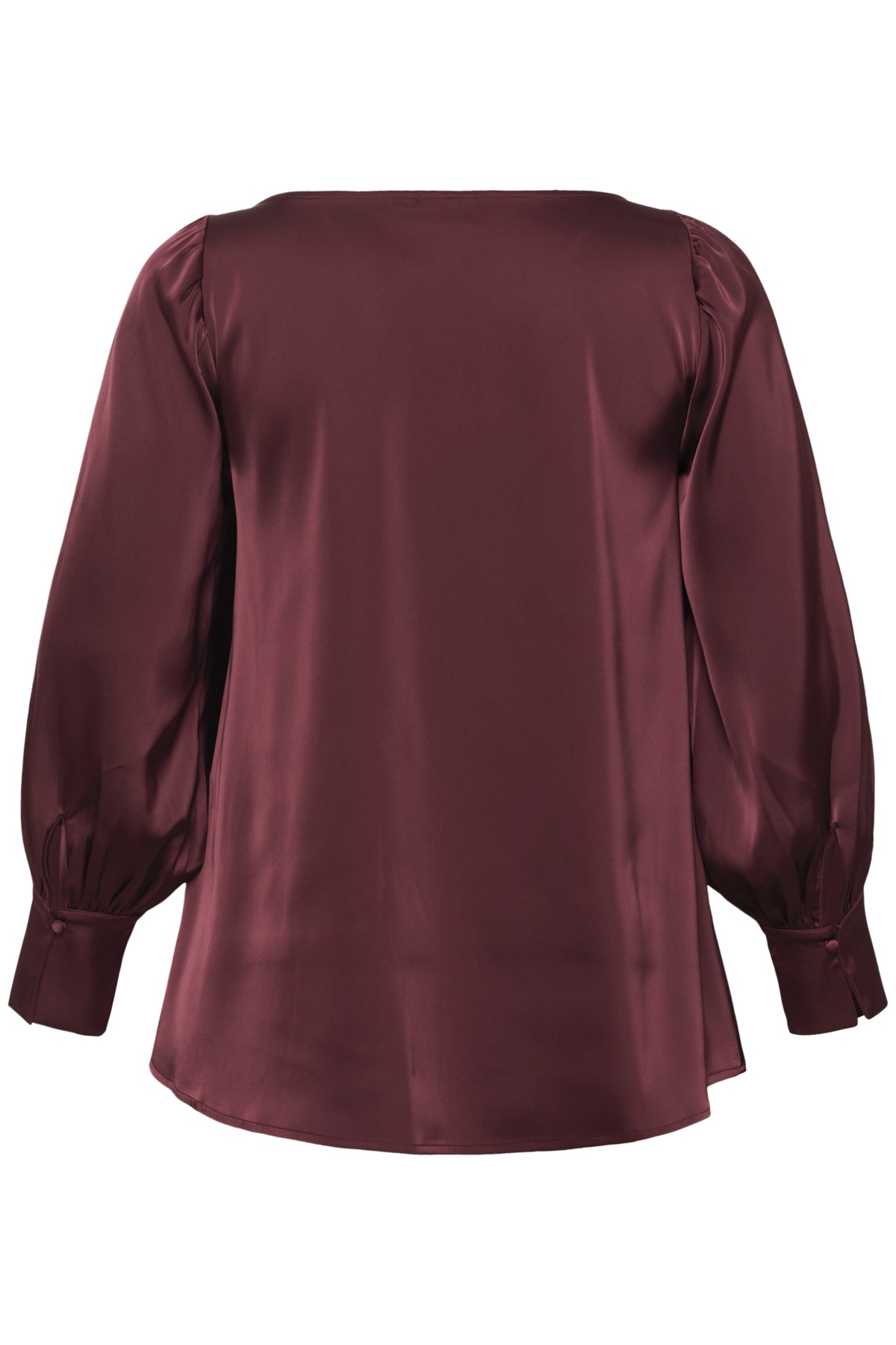 Kaffe Curve Malorie Blouse in Wine