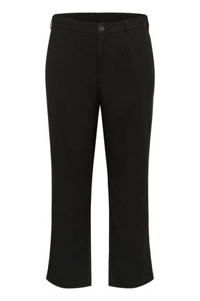 Kaffe Curve Merla Flared Trousers in Black