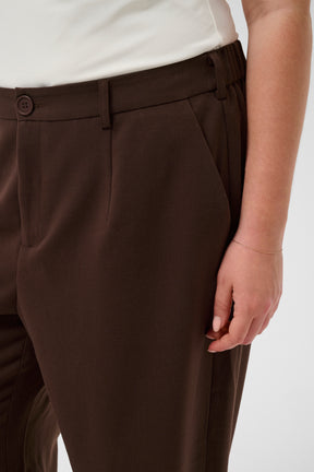 Kaffe Curve Merla Trousers in Brown 