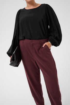 Kaffe Curve Merla Trousers in Fudge 