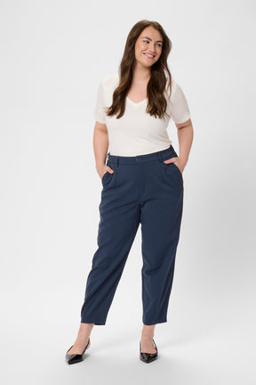 Kaffe Curve Merla Trousers in Navy 