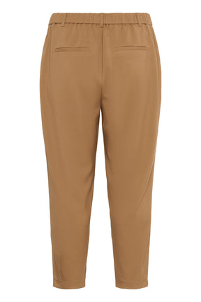 Kaffe Curve Merla Trousers in Tan