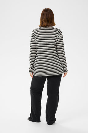 Kaffe Curve Miana T-Shirt in Black