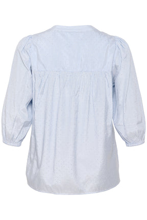 Kaffe Curve Milana Blouse in Blue
